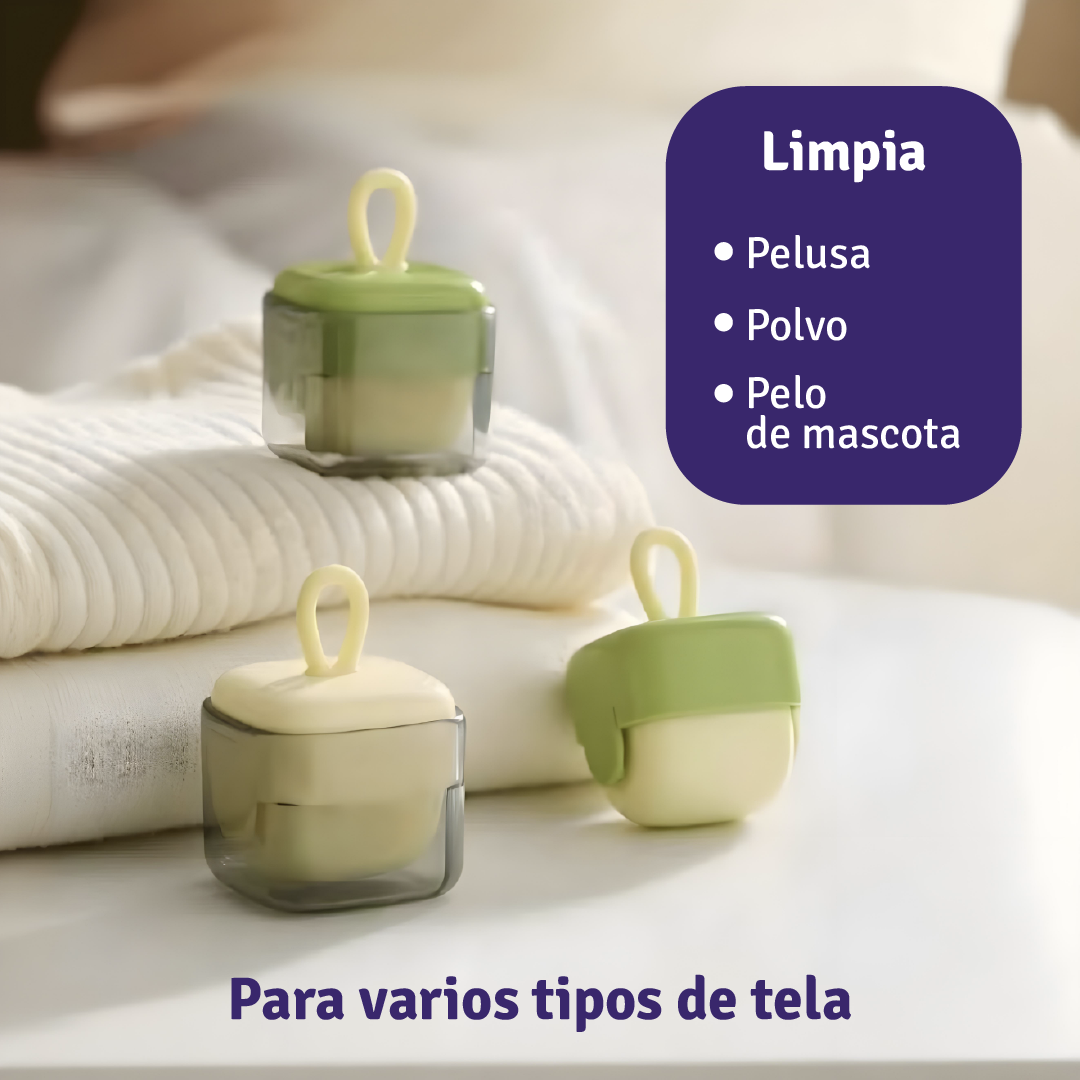 Mini Rodillo Quitapelusas Portátil, Reutilizable Y Lavable