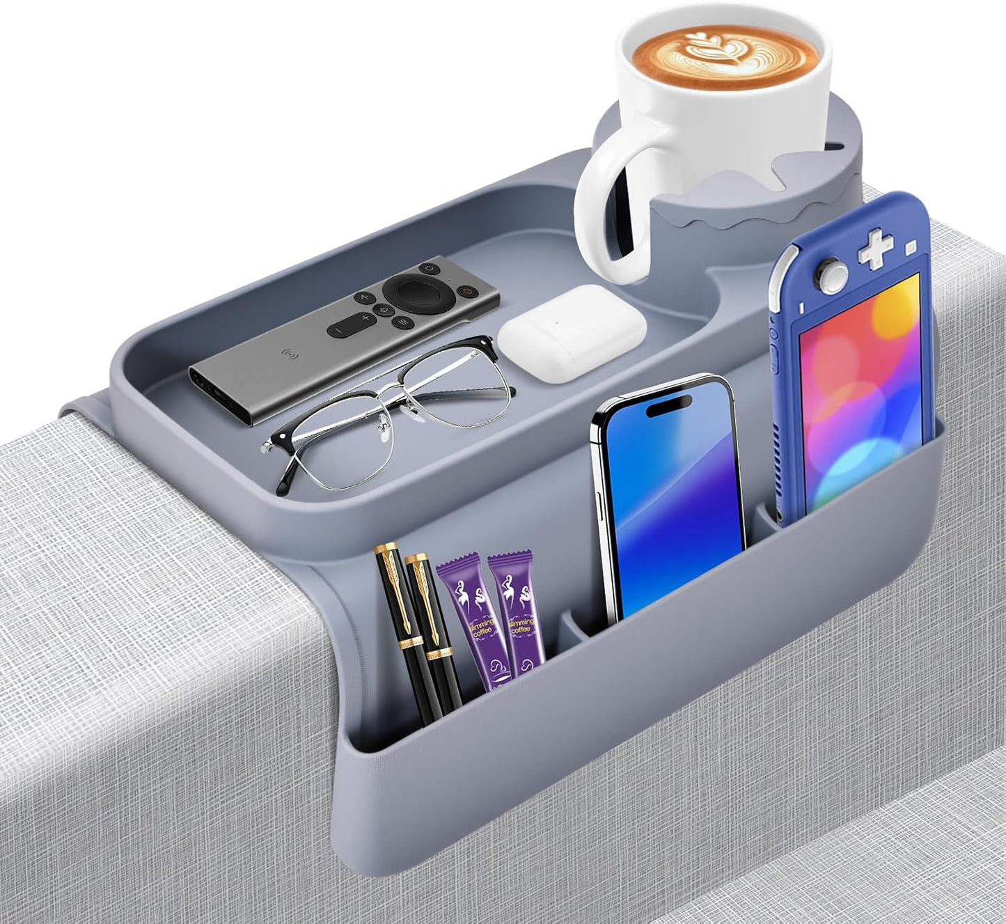 Portavasos Organizador Multifuncional De Silicona