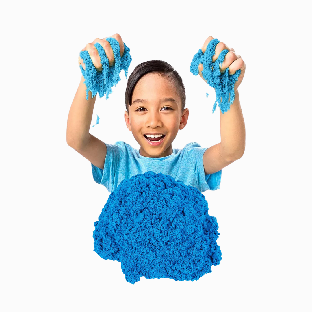 Arena Kinetica azul Kinetic Sand Moldeable