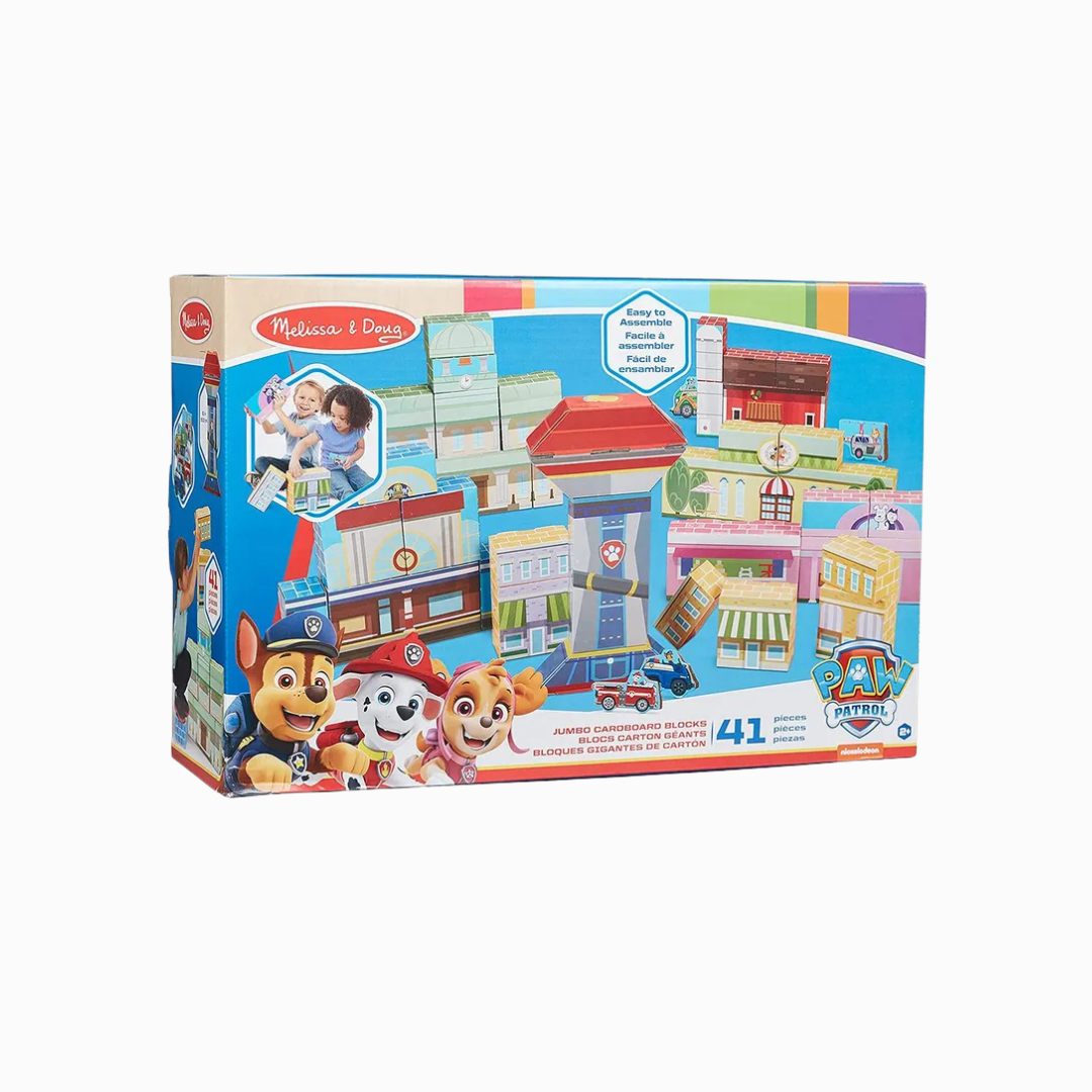 Bloques De Cartón Jumbo Paw Patrol - Melissa & Doug.
