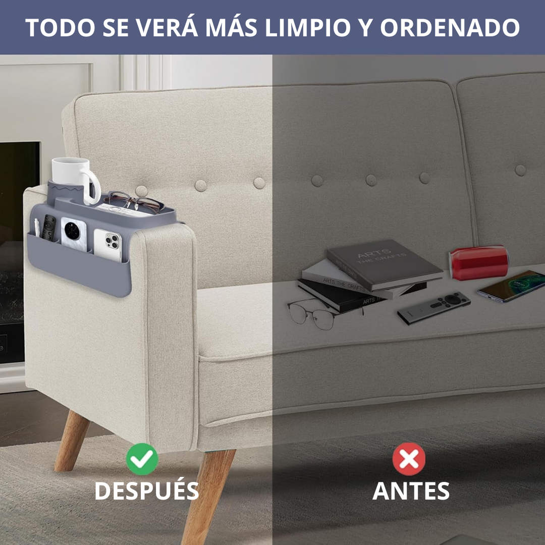 Portavasos Organizador Multifuncional De Silicona