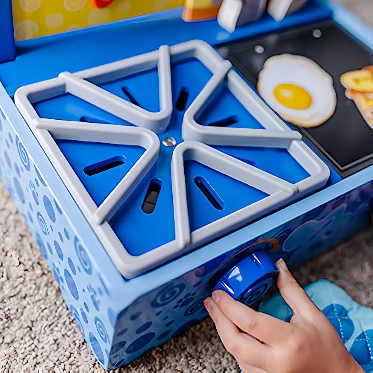 Set Juguete Juego De Cocina De Madera Pistas de Blue Melissa & Doug