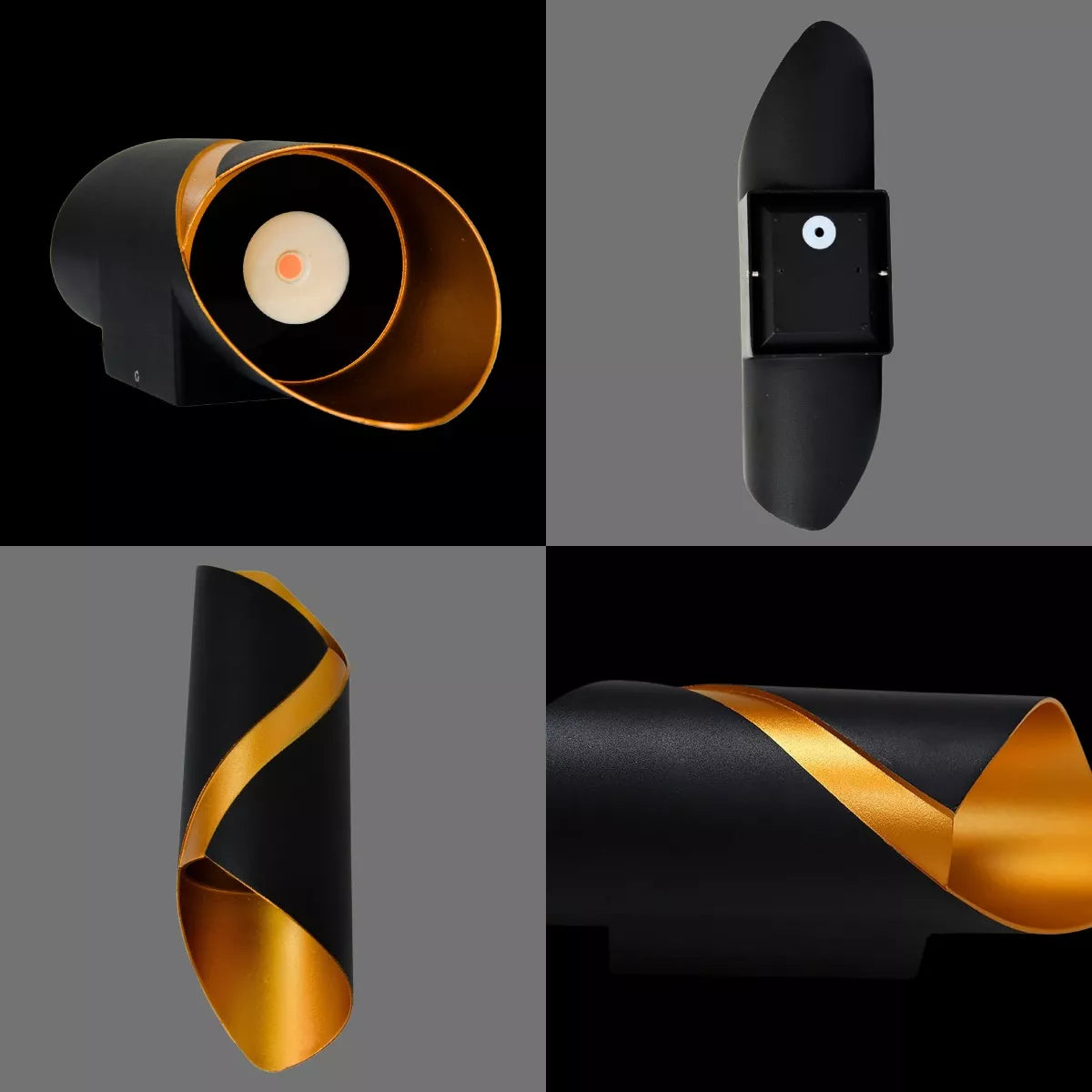 Lampara Pared Led Exteriores Moderno Casa Farol Aluminio