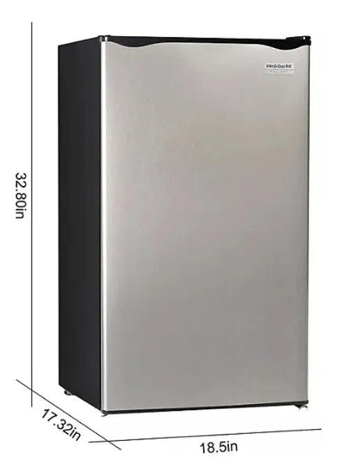 Refrigerador Mini Frigobar Frigidaire 3.2 Pies Compacto Gris