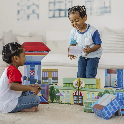 Bloques De Cartón Jumbo Paw Patrol - Melissa & Doug.