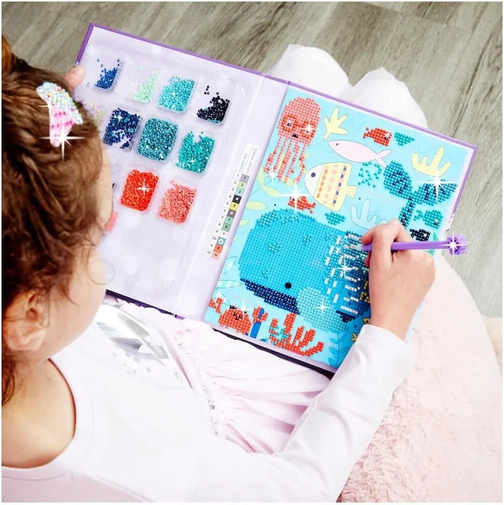 Acuarelas 5d Pintura Diamantes Arte Niños Animales 9 Pz