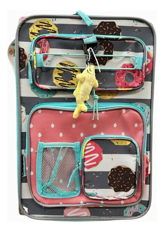 Maleta Infantil Donas Con Ruedas Mochila Viaje Niña