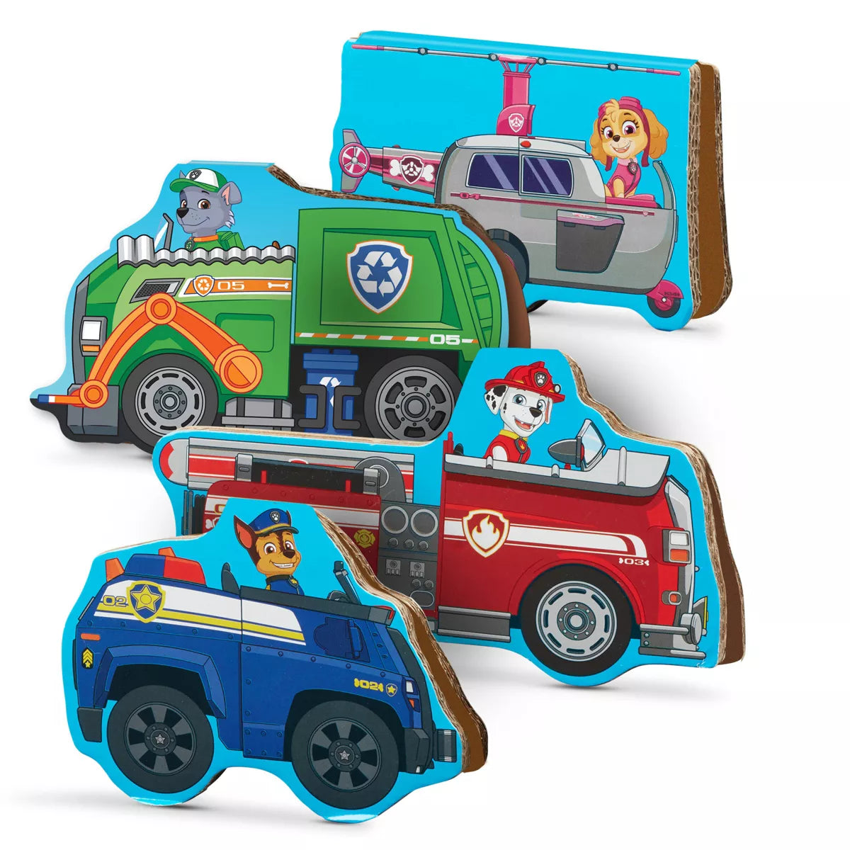 Melissa & Doug Paw Patrol - Bloques De Cartón Jumbo 41 PZ