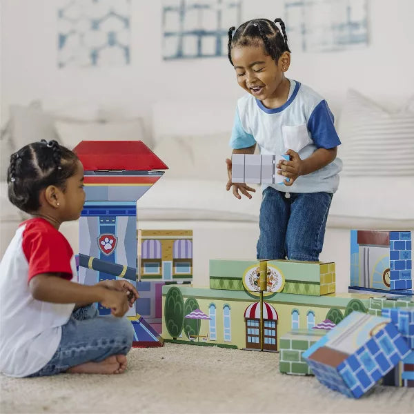 Melissa & Doug Paw Patrol - Bloques De Cartón Jumbo 41 PZ
