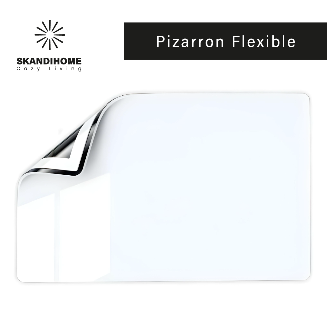 Adhesivo de Pizarra Blanca Removible, Papel de Pizarra Blanca para Pared