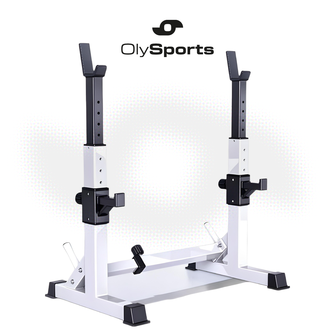 Banco De Pesas Ajustable Banco De Fitness Blanco