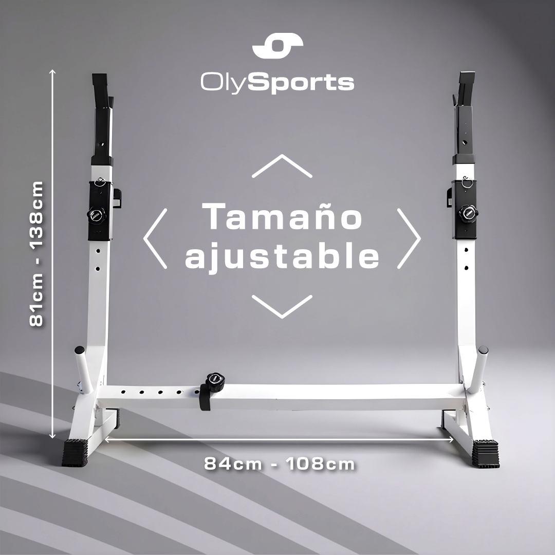 Banco De Pesas Ajustable Banco De Fitness Blanco