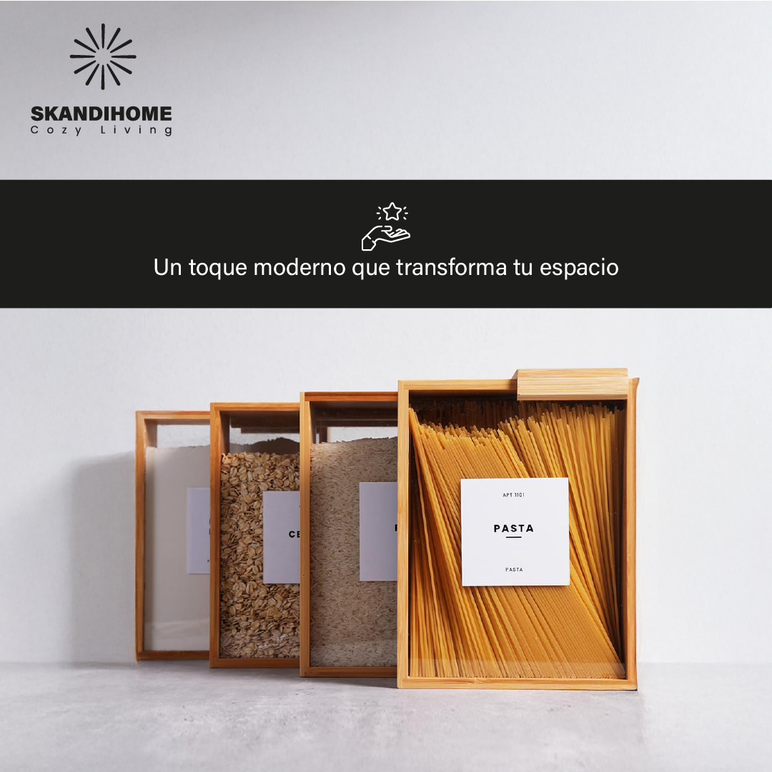 Dispensador organizadores alimentos y almacenamiento de cocina, recipientes de alimentos