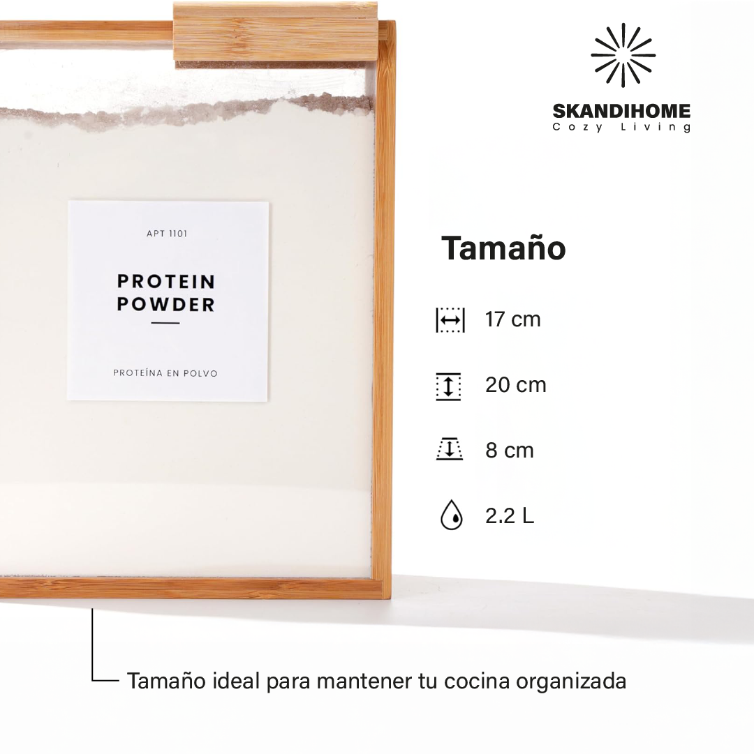Dispensador organizadores alimentos y almacenamiento de cocina, recipientes de alimentos