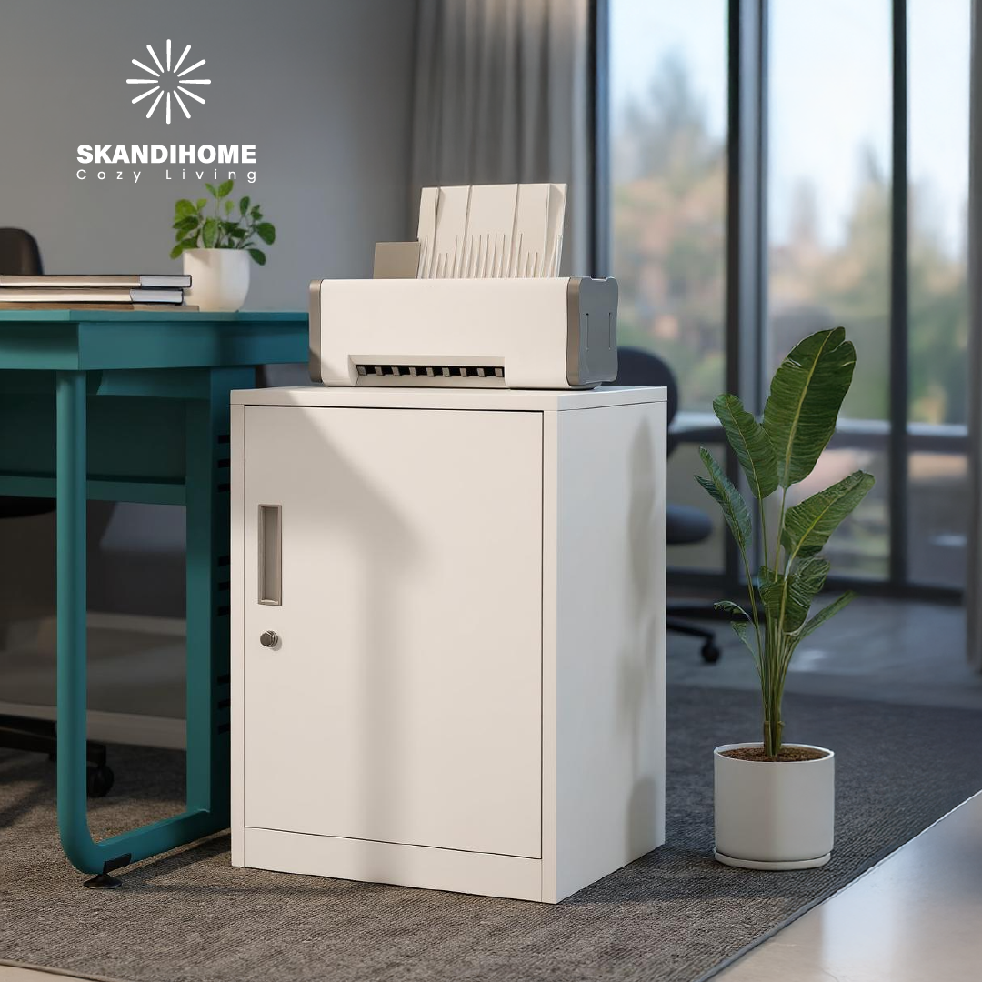 Archivador con cerradura gabinete almacenamiento organizador de archivos