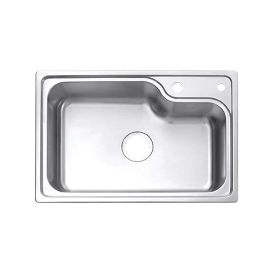 Tarja Fregadero Cocina Cubeta Plateado 61x43x53cm