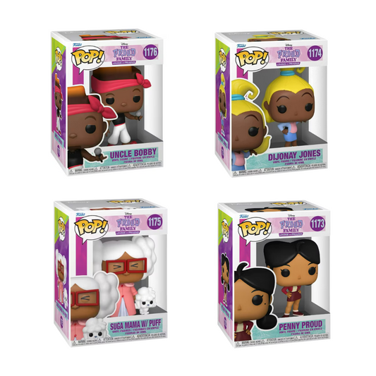 Funko Pop! Family Disney The Proud Family 4 Piezas