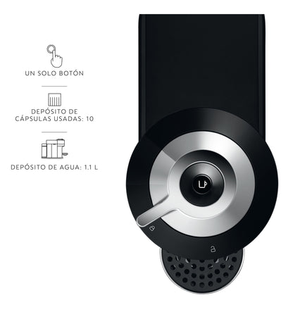 Cafetera Nespresso Vertuo Next + Aeroccino Color Negro