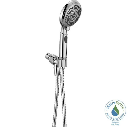 Cabezal Ducha Regadera Para Baño Plateada circular