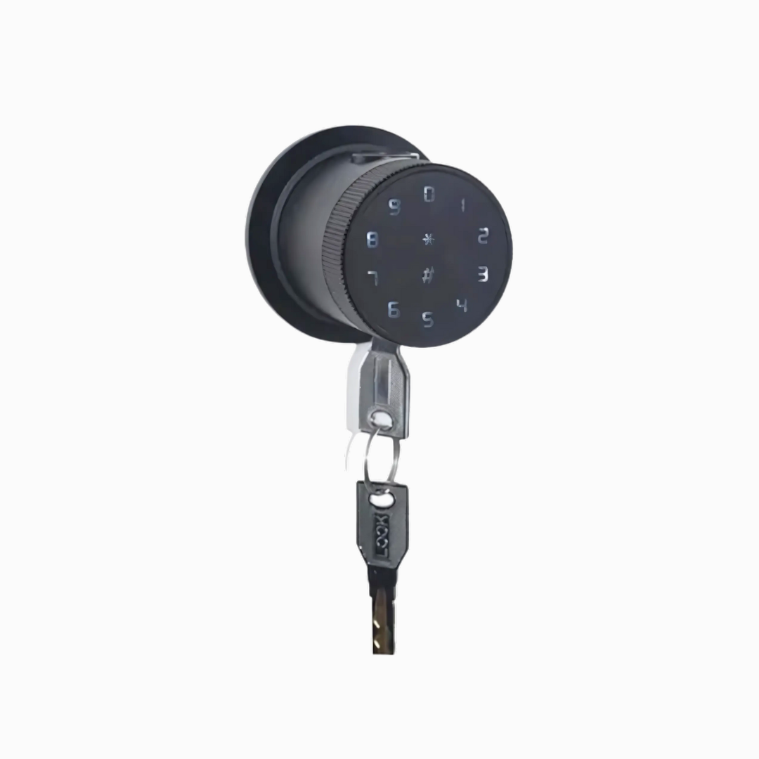 Cerradura Inteligente Bluetooth Huella Digital Seguridad Negro