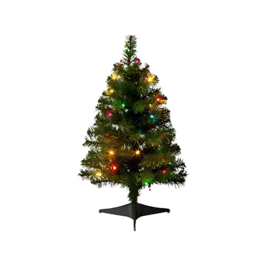 Pino Navidad Arbol Navideño Mini Iluminado 60cm Mesa
