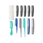 Set 12 Peines Profesionales Peluquería Estilista Barbería