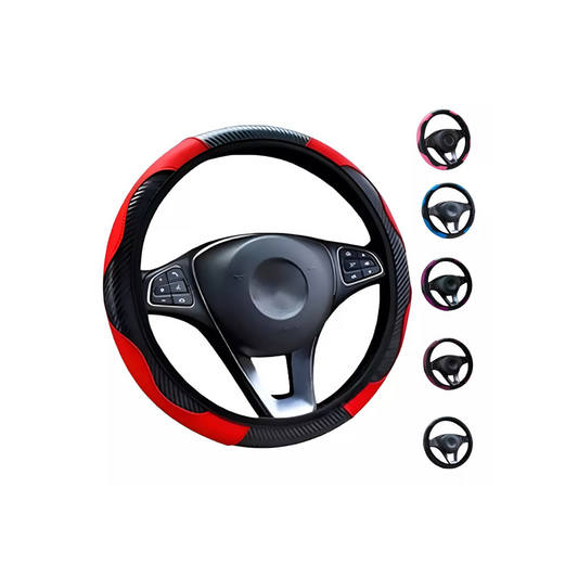 Funda Cubre Volante Deportivo Protector Antiderrapante Auto