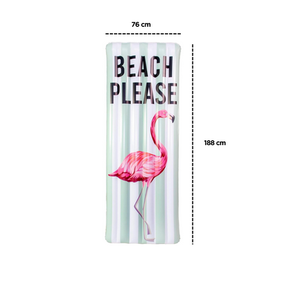 Flotador Inflable Salvavidas Flamenco Rectangular Playa Agua