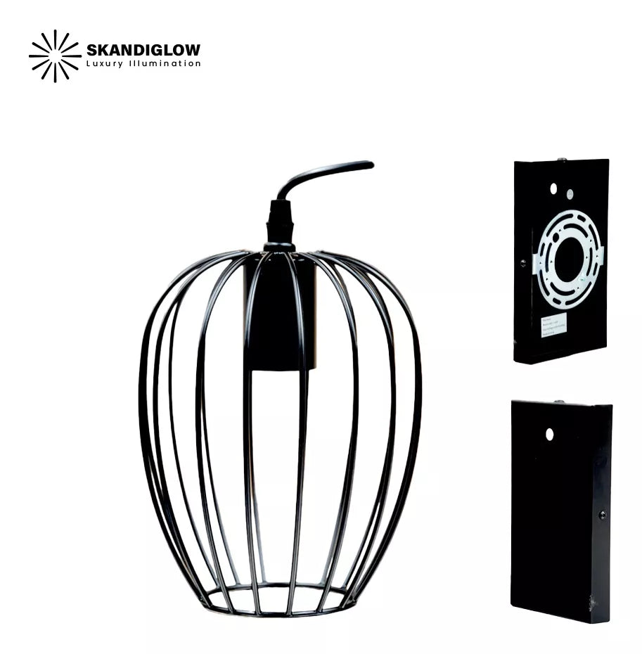 Lampara Pared Reja Clasica Faro Negro Exteriores Casa 120v