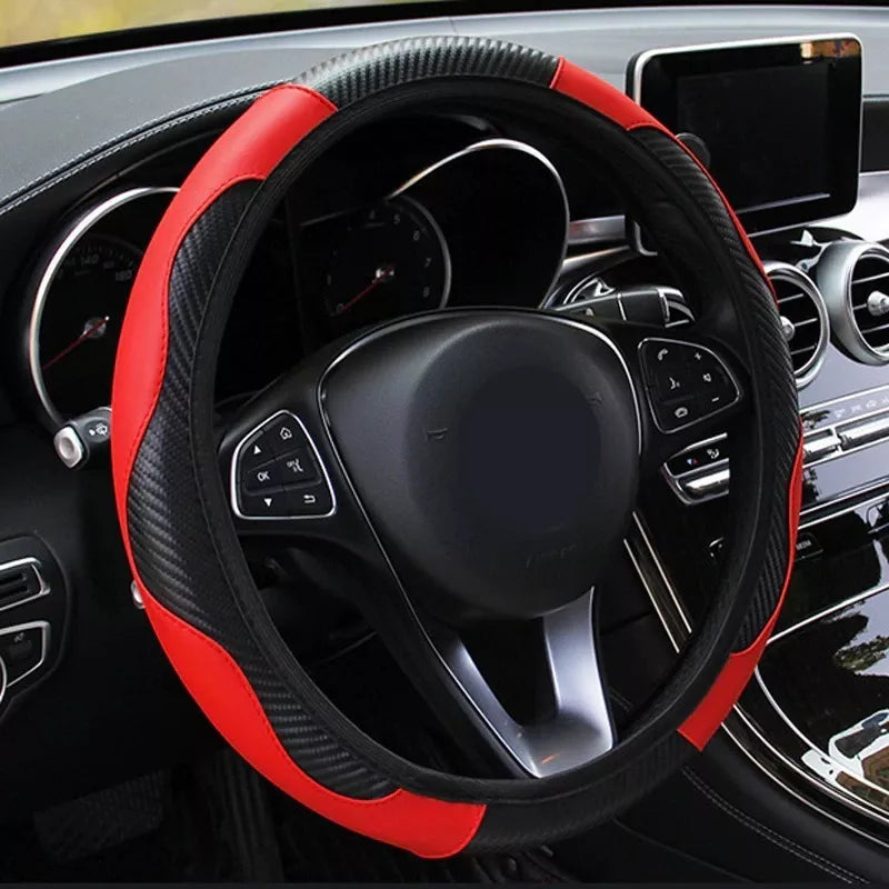 Funda Cubre Volante Deportivo Protector Antiderrapante Auto
