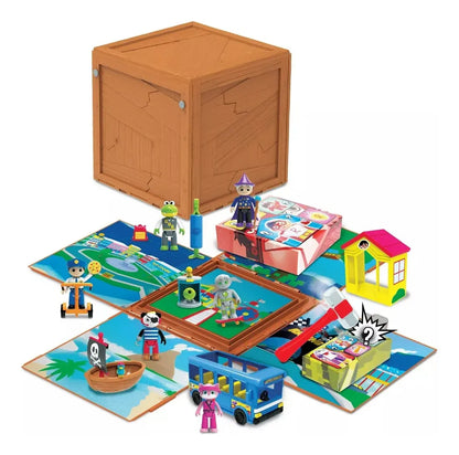 Juguete Para Niño Caja Construccion Ryan's World Smash