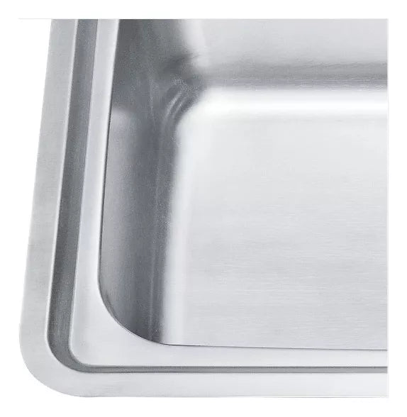 Tarja Fregadero Cocina Cubeta Plateado 62x48x20cm