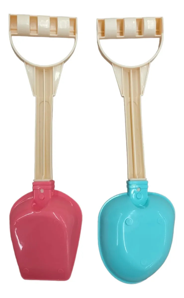 Set Juguetes De Playa Y Arena Palitas Moldes 8 Piezas