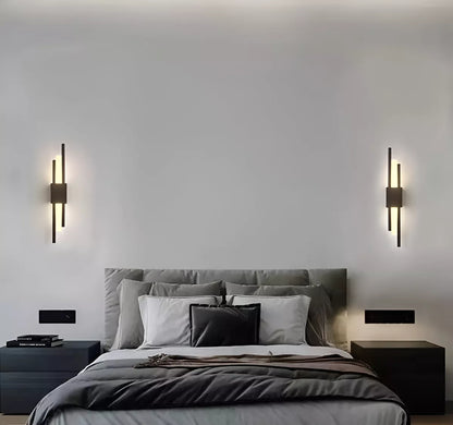 Lámpara Pared Interior Moderna Minimalista Tubo Acrílico
