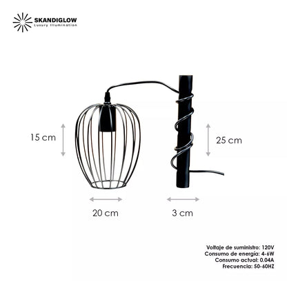 Lampara Pared Reja Clasica Faro Negro Exteriores Casa 120v