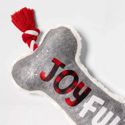 Peluche Para Perro Forma De Hueso Cuerda Juguete Morder