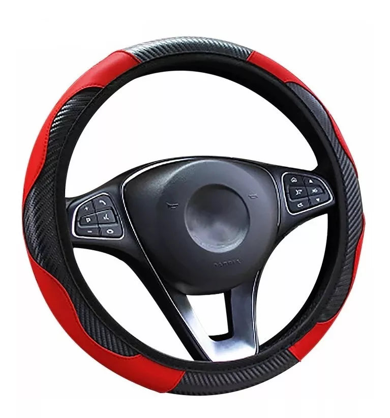 Funda Cubre Volante Deportivo Protector Antiderrapante Auto