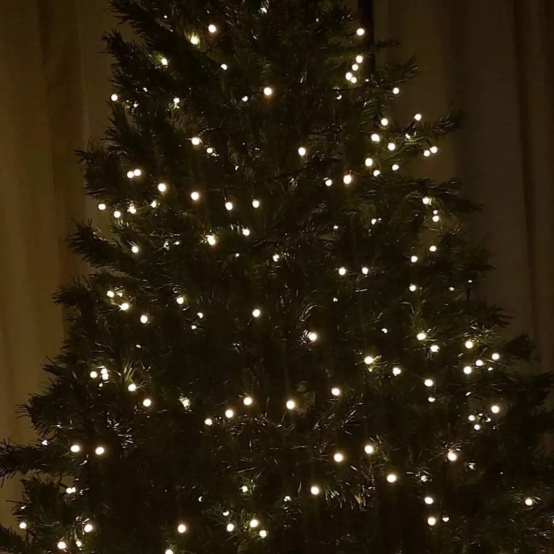 Serie De 300 Focos Led Tipo Micrófono Mágica Luz Blanca