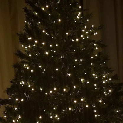 Serie De 300 Focos Led Tipo Micrófono Mágica Luz Blanca
