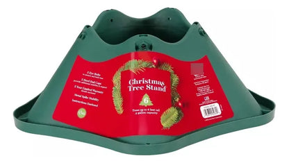 Pie Arbol Navidad Base De Plástico Navideño Verde