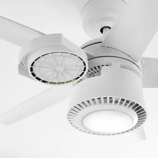 Ventilador De Techo Interior Aspas Luz Led 3 Velocidades