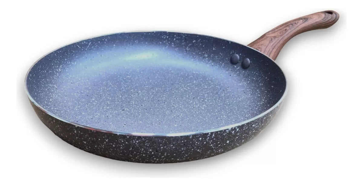 Juego Batería Cocina 5pzas Aluminio Olla Sarten Gris