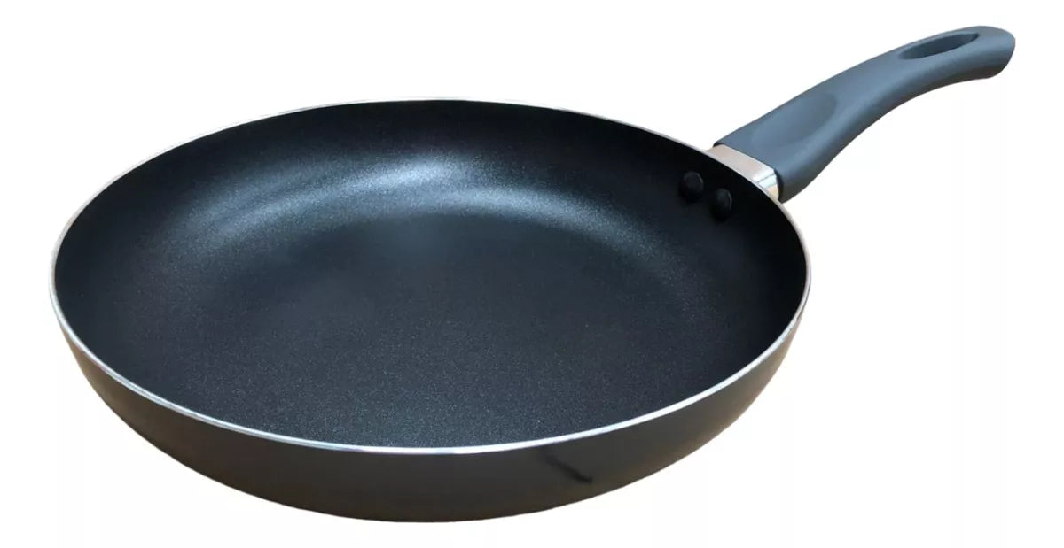 Juego Batería Cocina 11pzas Aluminio Olla Sarten Gris