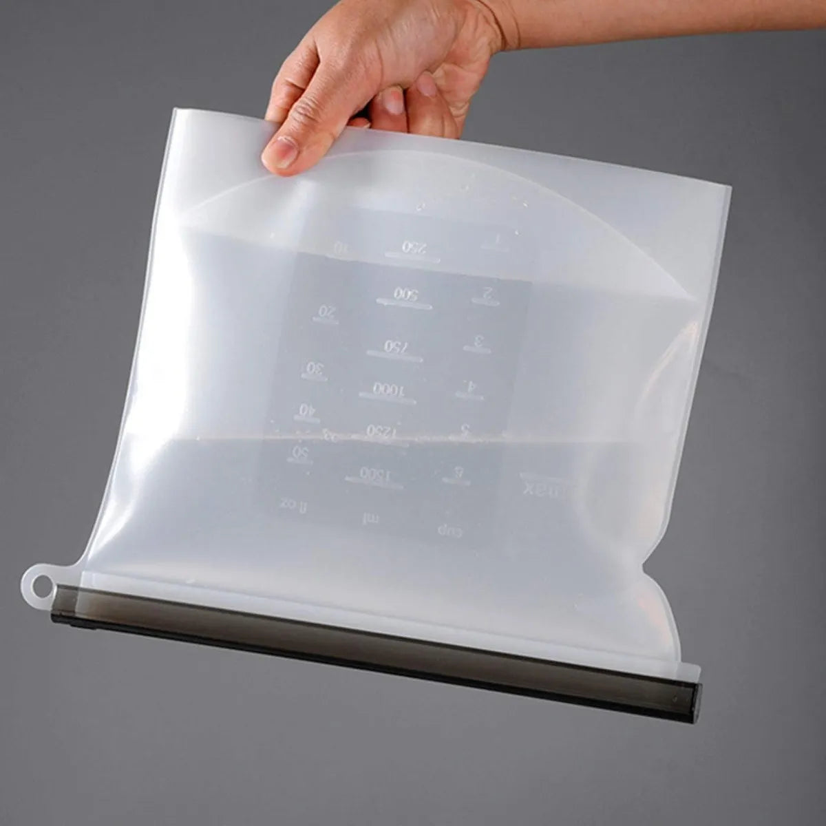 Bolsas Reutilizables Silicón Almacenar Comida Snacks 12pz