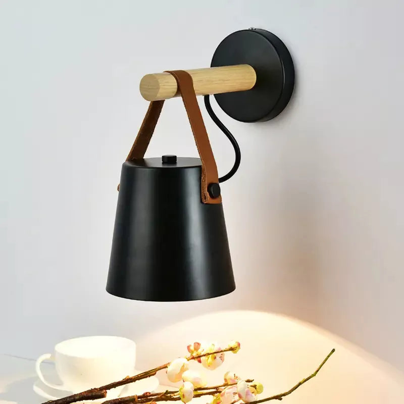 Lampara Moderna Industrial Pared Interior Exterior Brillante