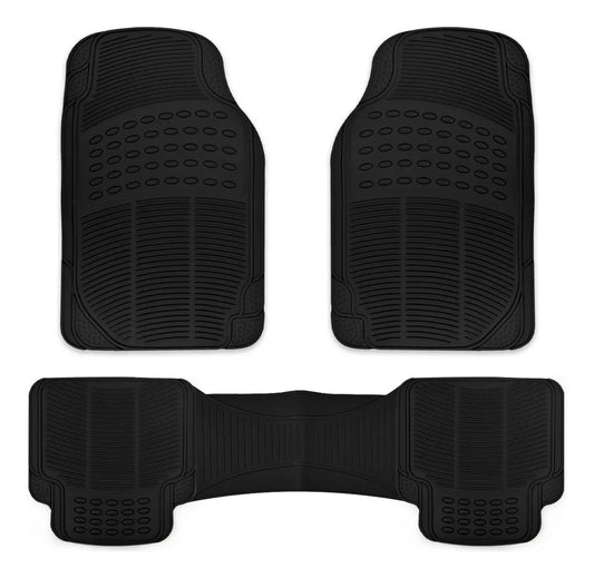 Juego Tapetes Auto Camioneta Hule- Plástico Universal 3pz