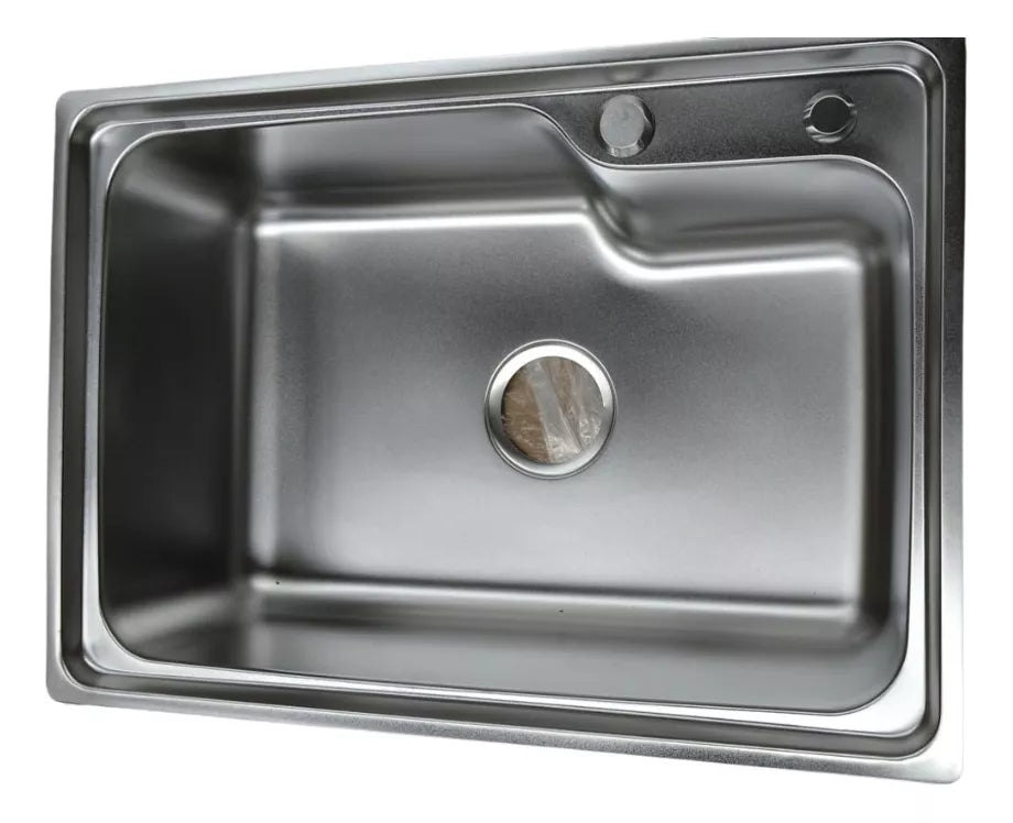 Tarja Fregadero Cocina Cubeta Plateado 61x43x53cm