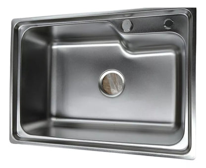 Tarja Fregadero Cocina Cubeta Plateado 61x43x53cm