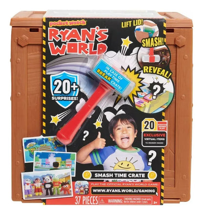 Juguete Para Niño Caja Construccion Ryan's World Smash