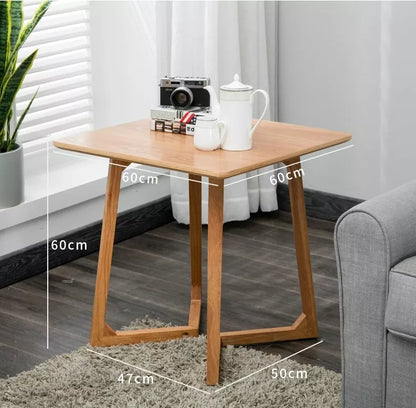 Mesa De Centro Minimalista Madera Mesa Lateral